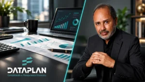 Benjamin Corrêa, da Dataplan Contabilidade, em composição sobre RELAÇÃO ENTRE O LUCRO BRUTO E O FLUXO DE CAIXA DAS PEQUENAS E MÉDIAS EMPRESAS.
