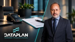 Benjamin Corrêa, da Dataplan Contabilidade, em composição sobre SPLIT PAYMENT E AS EMPRESAS CORRETORAS DE SEGUROS.